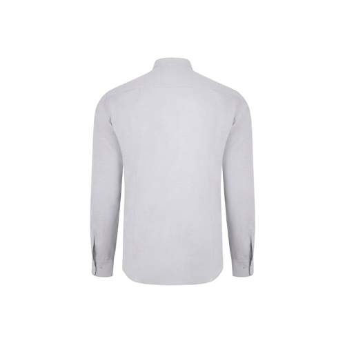 VL PRITHVI MAN. Camisa Oxford (180 g/m²) para homem em algodão (50%), poliéster (45%) e elastano (5%)
