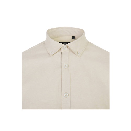 VL PRITHVI MAN. Camisa Oxford (180 g/m²) para homem em algodão (50%), poliéster (45%) e elastano (5%)