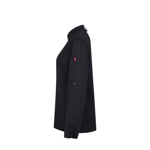 VL THOTH. Jaleca de cozinha (190 g/m²) para mulher, em algodão (35%) e poliéster reciclado (65%)