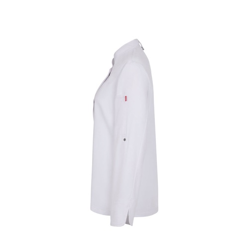 VL THOTH. Jaleca de cozinha (190 g/m²) para mulher, em algodão (35%) e poliéster reciclado (65%)