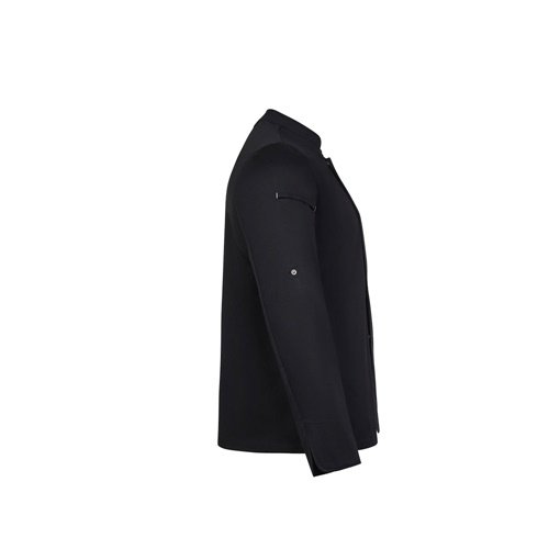 VL AGNI. Jaleca de cozinha (190 g/m²) unisexo, em algodão (35%) e poliéster reciclado (65%)