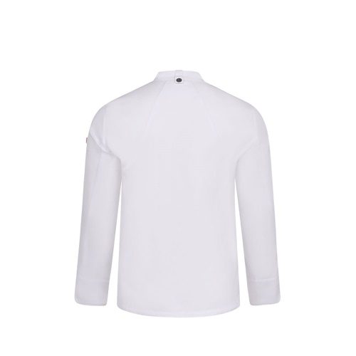 VL AGNI. Jaleca de cozinha (190 g/m²) unisexo, em algodão (35%) e poliéster reciclado (65%)