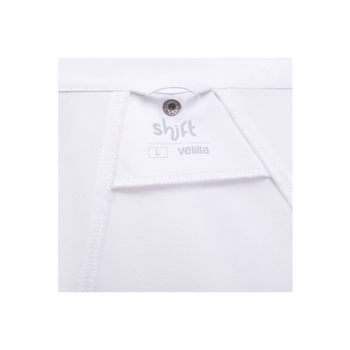 VL AGNI. Jaleca de cozinha (190 g/m²) unisexo, em algodão (35%) e poliéster reciclado (65%)