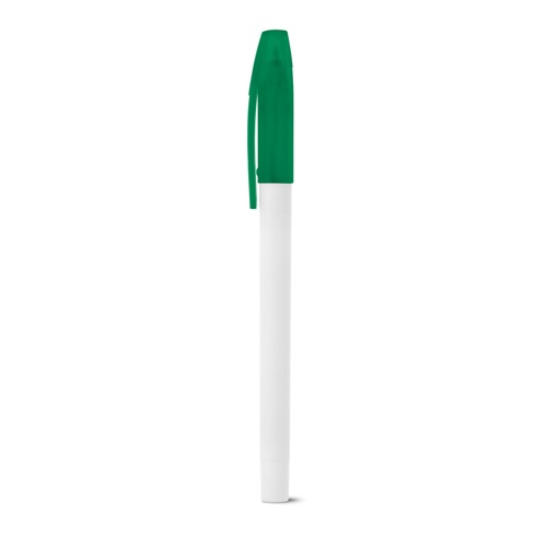 JADE. Esferográfica em PP com corpo em branco