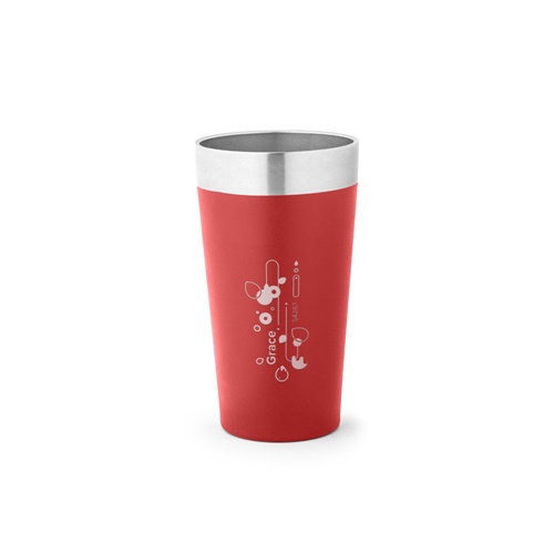 GRACE. Copo térmico em aço inoxidável 540 mL
