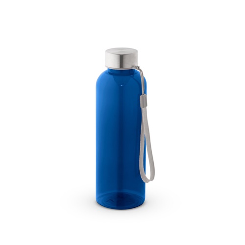 ENDERS M. Garrafa em PET reciclado (100% rPET) com acabamento translúcido brilhante 600 mL