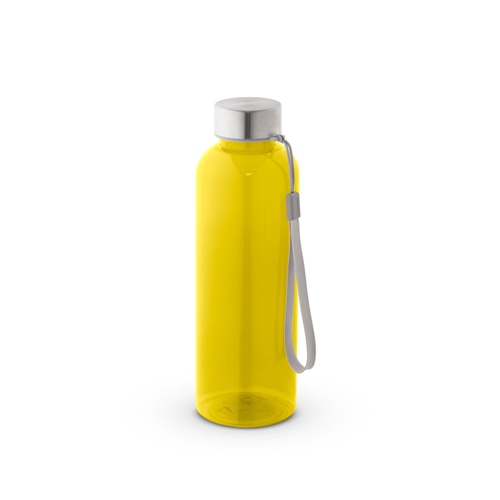 ENDERS M. Garrafa em PET reciclado (100% rPET) com acabamento translúcido brilhante 600 mL