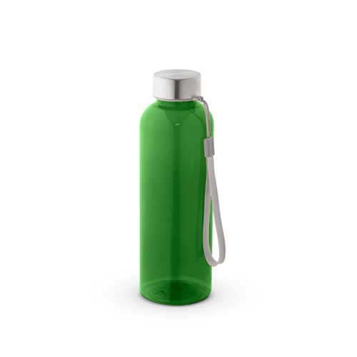ENDERS M. Garrafa em PET reciclado (100% rPET) com acabamento translúcido brilhante 600 mL