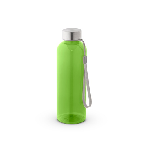 ENDERS M. Garrafa em PET reciclado (100% rPET) com acabamento translúcido brilhante 600 mL