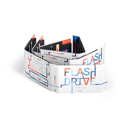 FLASH DRIVE SHOWCASE. Mostruário de pen drives personalizado