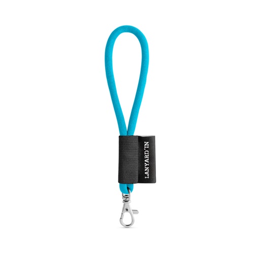 75090. SET Lanyard TUBE Short (Ø 7 mm) com mosquetão de gatilho 9 mm