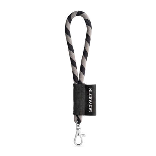 75090. SET Lanyard TUBE Short (Ø 7 mm) com mosquetão de gatilho 9 mm