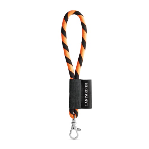 75090. SET Lanyard TUBE Short (Ø 7 mm) com mosquetão de gatilho 9 mm
