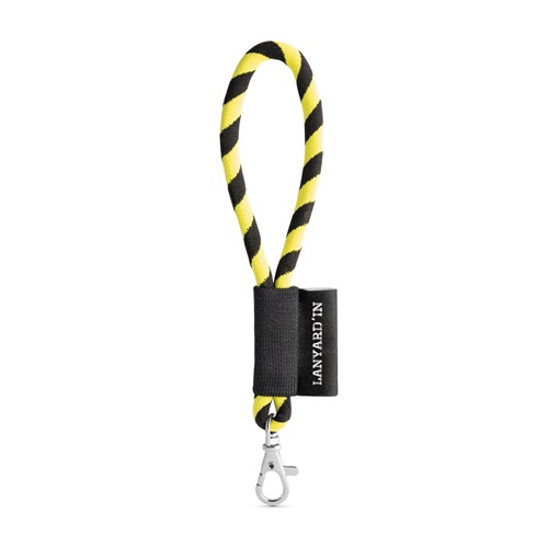 75090. SET Lanyard TUBE Short (Ø 7 mm) com mosquetão de gatilho 9 mm