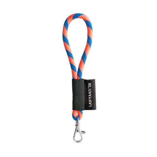 75090. SET Lanyard TUBE Short (Ø 7 mm) com mosquetão de gatilho 9 mm
