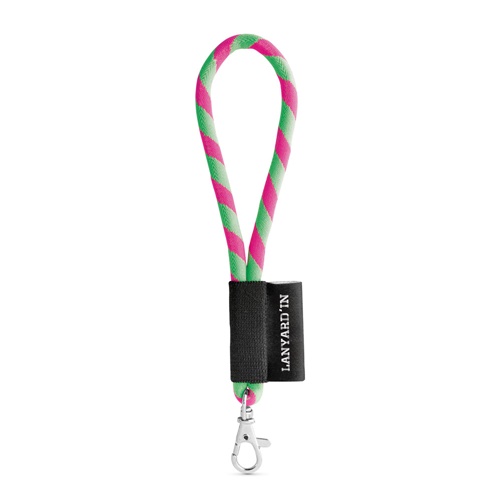 75090. SET Lanyard TUBE Short (Ø 7 mm) com mosquetão de gatilho 9 mm
