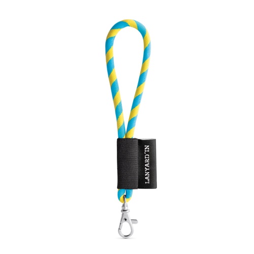 75090. SET Lanyard TUBE Short (Ø 7 mm) com mosquetão de gatilho 9 mm