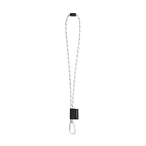 75091. SET Lanyard NAUTIC Long (Ø 7 mm) com Mosquetão D-Shape 55 mm e Fecho de segurança Ø 7 mm