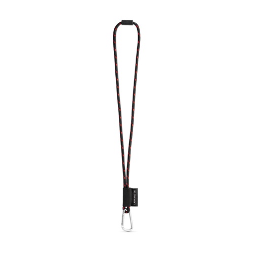 75091. SET Lanyard NAUTIC Long (Ø 7 mm) com Mosquetão D-Shape 55 mm e Fecho de segurança Ø 7 mm