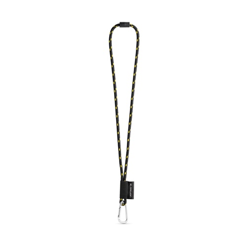 75091. SET Lanyard NAUTIC Long (Ø 7 mm) com Mosquetão D-Shape 55 mm e Fecho de segurança Ø 7 mm