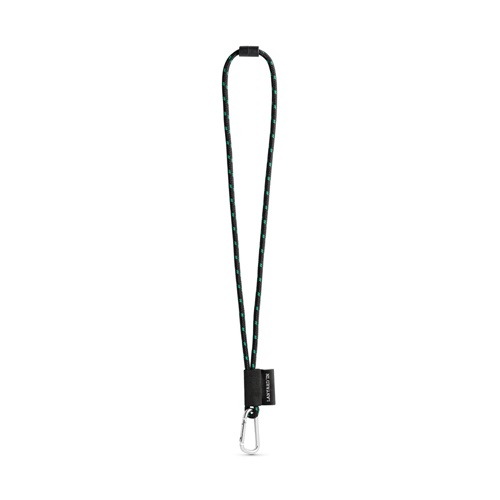 75091. SET Lanyard NAUTIC Long (Ø 7 mm) com Mosquetão D-Shape 55 mm e Fecho de segurança Ø 7 mm