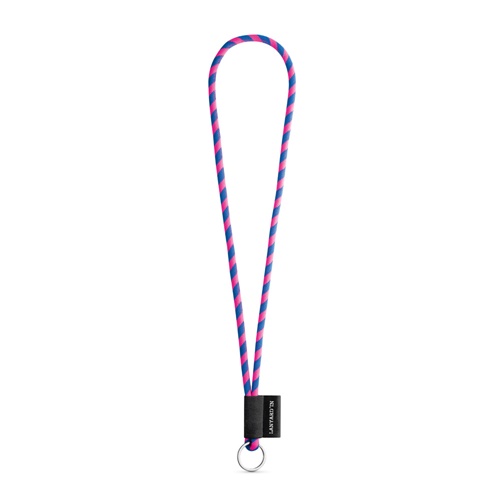 75093. SET Lanyard TUBE Long (Ø 7 mm) com Argola Ø 32 mm
