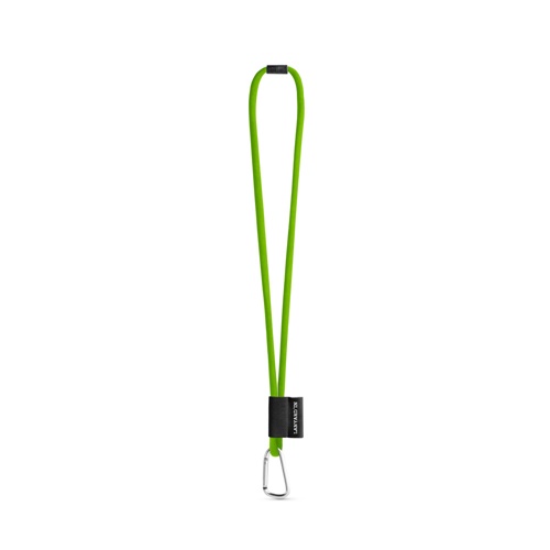 SET Lanyard TUBE Long (Ø 7 mm) com Mosquetão D-Shape 55 mm e Fecho de segurança Ø 7 mm