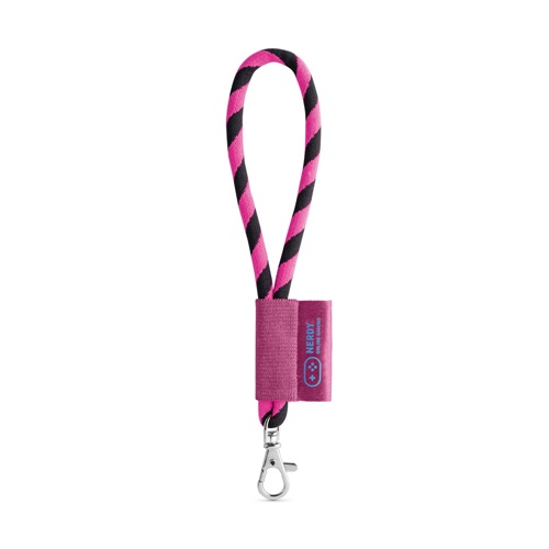 SET Lanyard TUBE Short (Ø 7 mm) com mosquetão de gatilho 9 mm