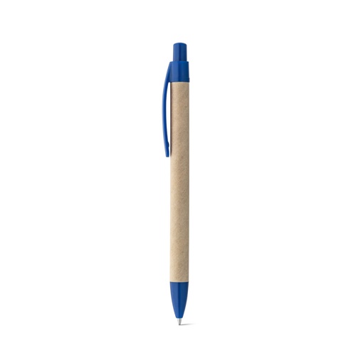 REMI. Esferográfica em papel 100% reciclado com clipe
