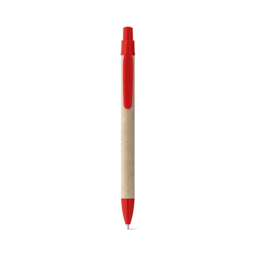 REMI. Esferográfica em papel 100% reciclado com clipe