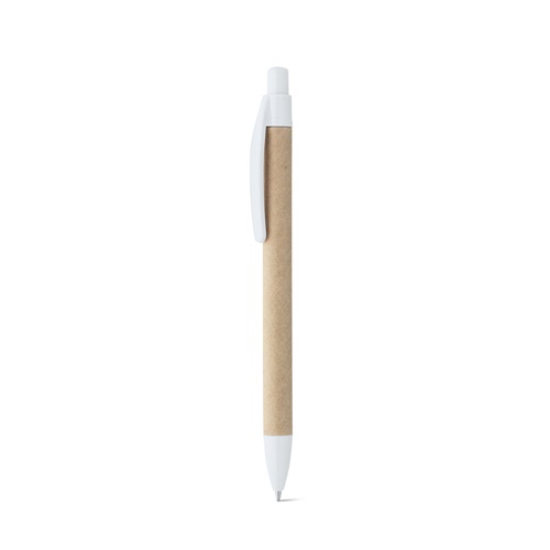 REMI. Esferográfica em papel 100% reciclado com clipe