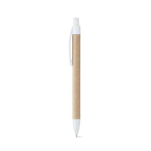 REMI. Esferográfica em papel 100% reciclado com clipe