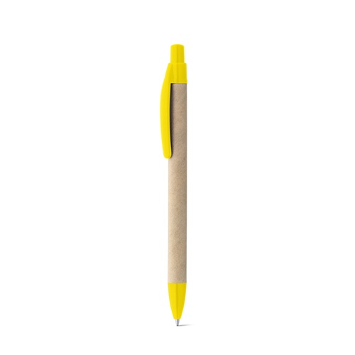 REMI. Esferográfica em papel 100% reciclado com clipe