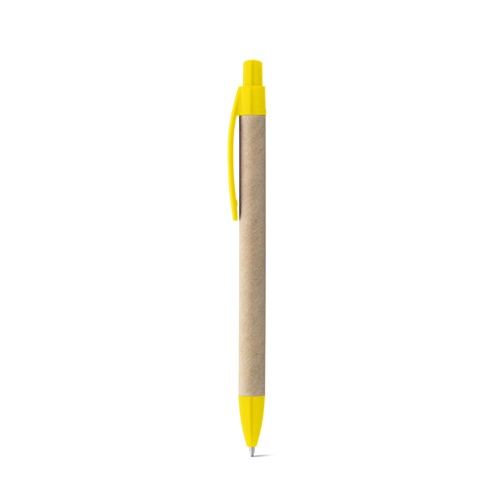 REMI. Esferográfica em papel 100% reciclado com clipe