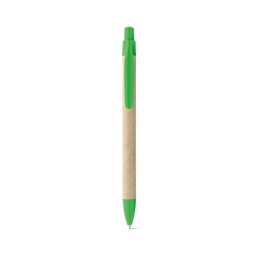 REMI. Esferográfica em papel 100% reciclado com clipe