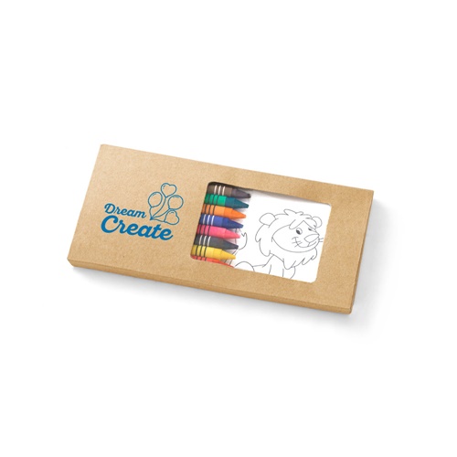 JAGUAR. Conjunto para pintar fornecido em caixa de cartão