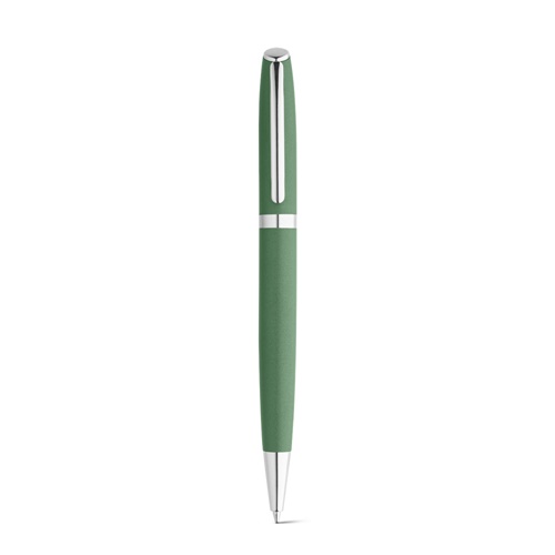 RE-LANDO-SET. Conjunto de roller e esferográfica com corpo em alumínio reciclado (100% rAL)