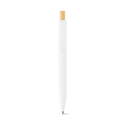 ZARA. Esferográfica em ABS reciclado (100% rABS) com ponteira em bambu