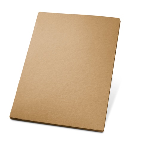 POE. Pasta porta-documentos A4 em papel 100% reciclado (450 g/m²)