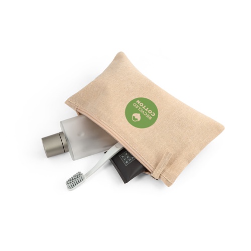 MILLIE. Bolsa multifunções em algodão reciclado (70%) e poliéster (30% rPET) (140 g/m²)
