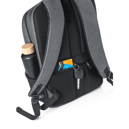 BROOKLYN. Mochila para portátil 15'' em Nylon 2Tone impermeável