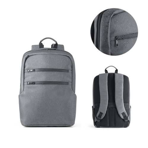 BROOKLYN. Mochila para portátil 15'' em Nylon 2Tone impermeável
