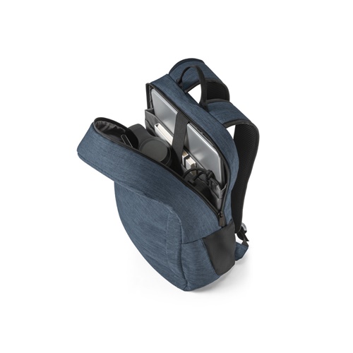 BUSINESS. Mochila para computador portátil em poliéster reciclado 300D