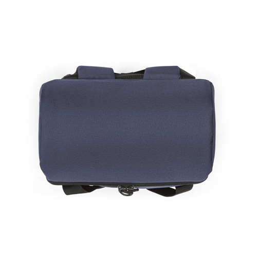ROMA L. Mochila térmica almofadada em poliéster reciclado 600D ripstop 16 L