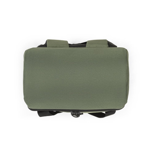 ROMA L. Mochila térmica almofadada em poliéster reciclado 600D ripstop 16 L