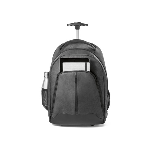EINDHOVEN. Mochila trolley para computador portátil 15'6'' em poliéster 600D