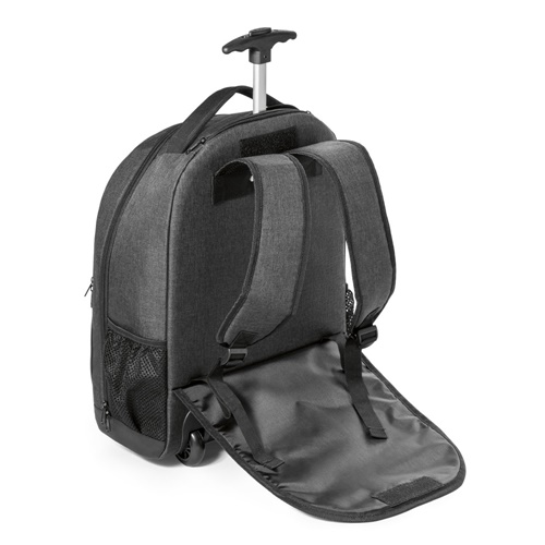 EINDHOVEN. Mochila trolley para computador portátil 15'6'' em poliéster 600D