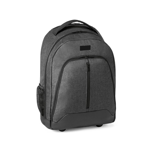 EINDHOVEN. Mochila trolley para computador portátil 15'6'' em poliéster 600D