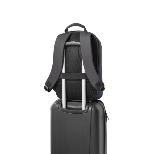GENOA BPACK. Mochila antirroubo em 600D poliéster reciclado de alta densidade