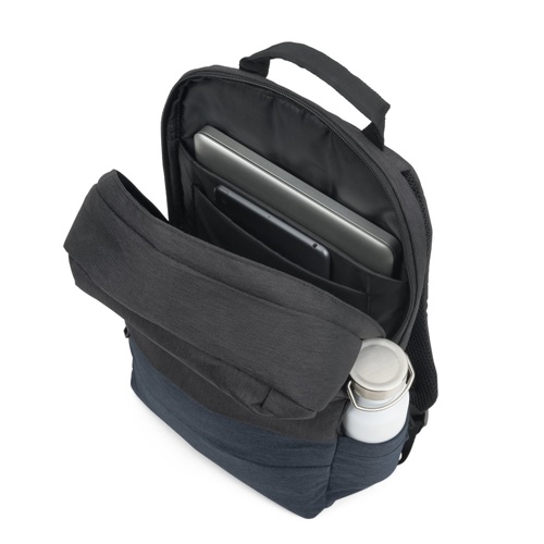 GENOA BPACK. Mochila antirroubo em 600D poliéster reciclado de alta densidade